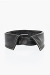 Dsquared2 Leather Removable Collar