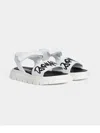 Dsquared2 Leather Sandals In 白色