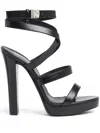 Dsquared2 Leather Sandals In Black