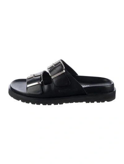 Pre-owned Dsquared2 Leather Sandals In Black