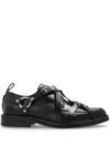 Dsquared2 Round Toe Casual Shoes In Black