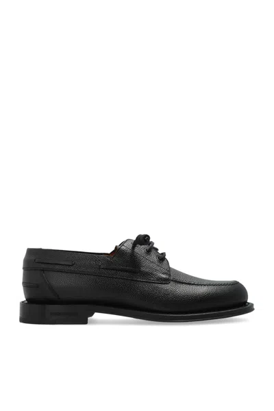 Dsquared2 Leather Shoes In Brown
