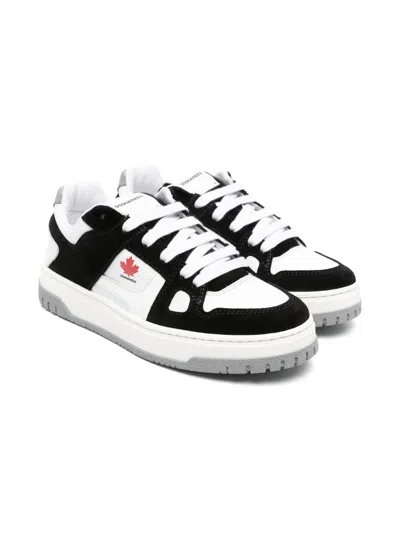 Dsquared2 Kids' Leather Sneakers