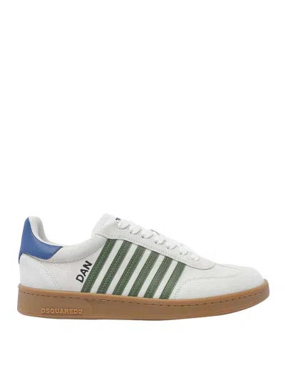 DSQUARED2 LEATHER SNEAKERS