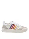 Dsquared2 New Jersey Lace-up Low Top Sneakers In Multicolour
