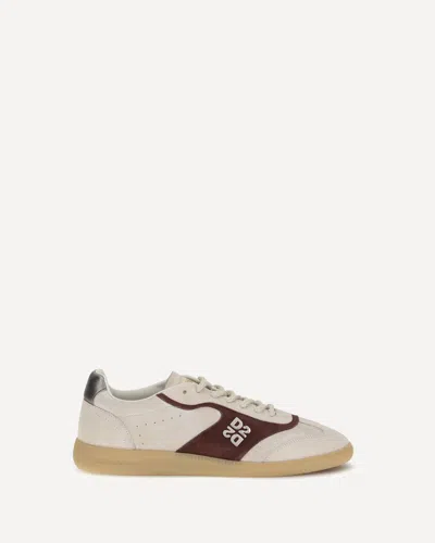 Dsquared2 Leather Sneakers In Neutral