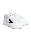 Dsquared2 Embroidered-motif Sneakers In White