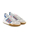 Dsquared2 Leather Sneakers In White