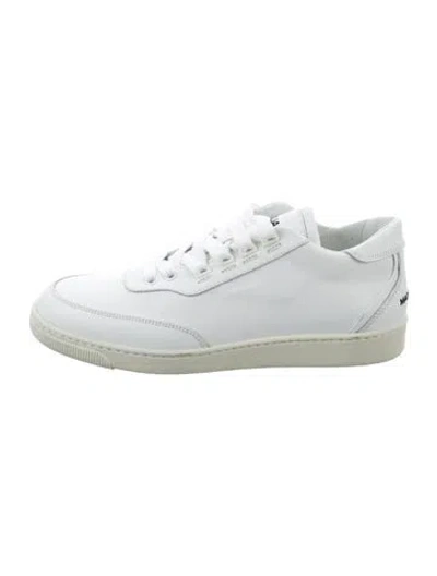 Pre-owned Dsquared2 Leather Sneakers In White