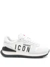 Dsquared2 Logo Icon Sneakers In White