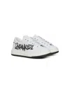 Dsquared2 Leather Sneakers In White