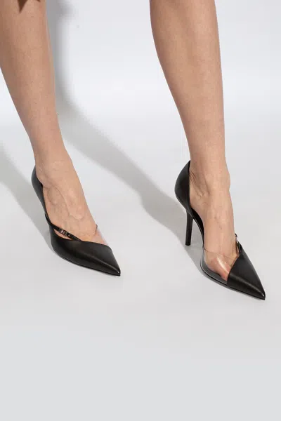 Dsquared2 Leather Stiletto Pumps In Black
