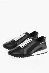 Dsquared2 Legend Leather Sneakers With Contrasting Details Grösse 41 In Black