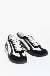Dsquared2 Legend Two-tone Calf And Suede Sneakers Grösse 44 In Black