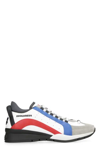 DSQUARED2 DSQUARED2 LEGENDARY LEATHER LOW-TOP SNEAKERS