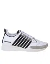 DSQUARED2 LEGENDARY trainers IN BLACK AND WHITE LEATHER