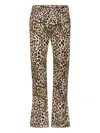 Dsquared2 Leopard-print Five-pockets Jeans In Multi