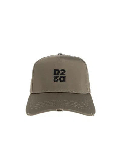 Dsquared2 Letter Hat In Brown