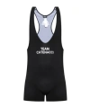 Dsquared2 Lettering One Piece Swimsuit In Black
