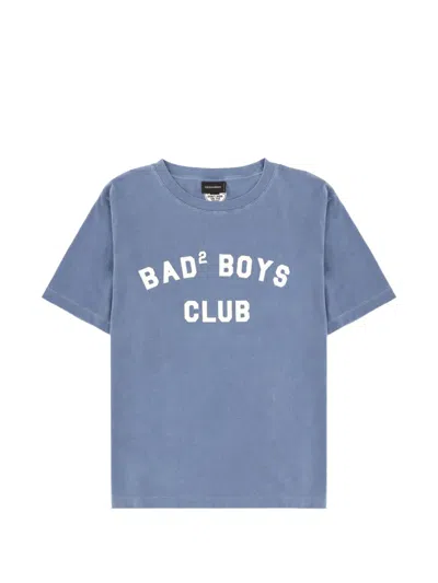Dsquared2 Lettering T-shirt In Blue