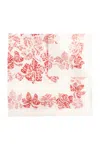 Dsquared2 Lettering-print Scarf In White