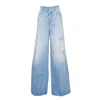 Dsquared2 Jeans  Woman Color Stone Washed In Blue