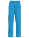 Dsquared2 'denim Trousers With Stitched Pockets' In Light Blue