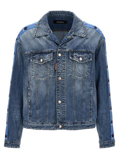 DSQUARED2 LIGHT BLUE DENIM JACKET