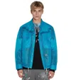 Dsquared2 Light Blue Regular Jacket In Blue
