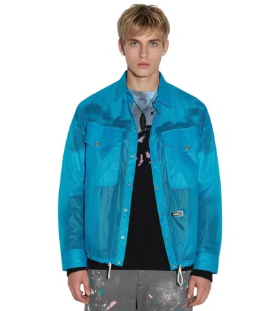 Dsquared2 Light Blue Regular Jacket