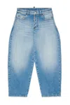 Dsquared2 Light Blue Relaxed Jeans In Blue