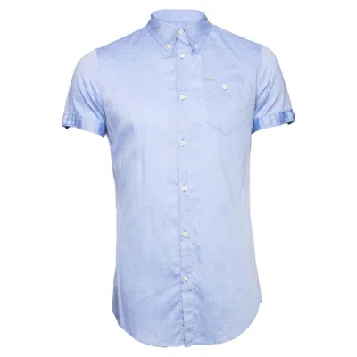 Pre-owned Dsquared2 , Light Blue Shirt With Short Sleeves.