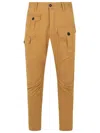 Dsquared2 Sexy Trousers Brown In Beige