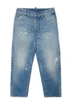 Dsquared2 Cotton Denim L.a Jeans In Blue