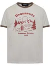 Dsquared2 Dsquared Men T-shirt With Print In Gray