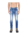 Dsquared2 Light-wash Skinny Jeans In Blue