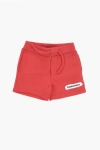 Dsquared2 Lightweight Cotton Shorts With 2 Pockets In Orange