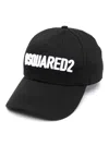 Dsquared2 Logo-appliqu Cotton Cap In White