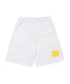 Dsquared2 Logo-appliqué Cotton Shorts In White