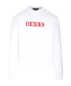Dsquared2 Dsq2 Cool Fit Crewneck Sweatshirt In White