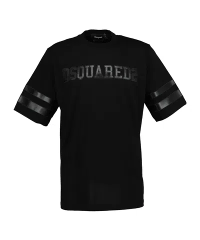 DSQUARED2 DSQUARED2 LOGO-APPLIQUÉ CREWNECK T-SHIRT
