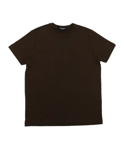Dsquared2 Logo-appliqué T-shirt In Black