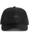 Dsquared2 Logo-appliqué Baseball Cap In Black