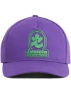 Dsquared2 Logo Appliqué Baseball Cap In Purple