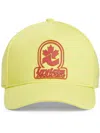 Dsquared2 Logo Applique Baseball Cap In Yellow