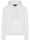 Dsquared2 Cotton Hoodie In White