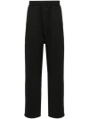 Dsquared2 Logo-appliqué Straight-leg Track Pants In Black