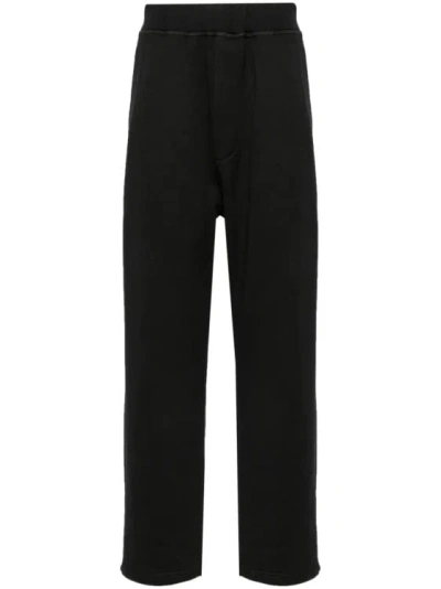 DSQUARED2 LOGO-APPLIQUÉ STRAIGHT-LEG TRACK PANTS