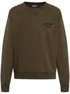 Dsquared2 Logo-appliqué Sweatshirt In Brown