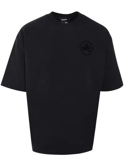 DSQUARED2 LOGO-APPLIQUÉ T-SHIRT